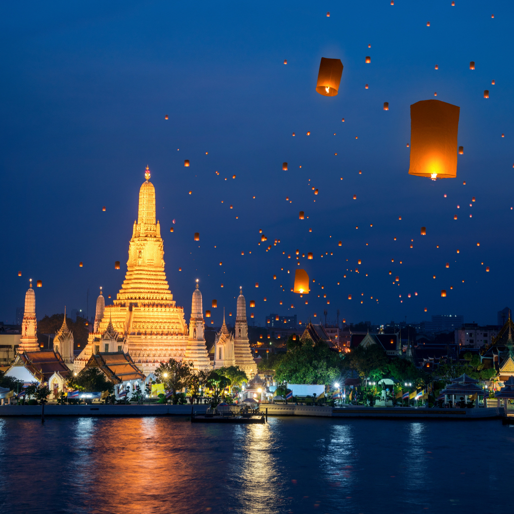 Thailand Songkran Lantern
